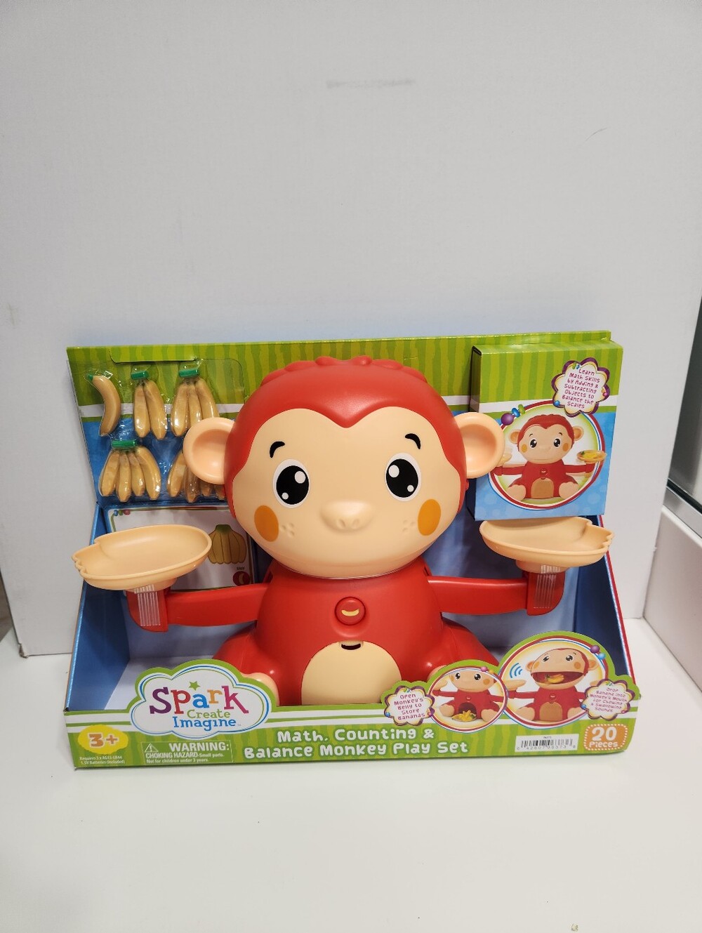 Spark Create Imagine Math, Counting & Balance Plastic Monkey Play Set +3 - Picture 8 of 10